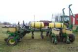 John Deere 7200 MaxEmerge 2 8-Row Hydraulic Front Fold Planter, liquid fertilizer & insecticide boxe