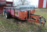 H&S Model 310 Manure Spreader, poly floor, slop gate, single beater, tandem axle, 540 pto