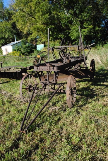 Western Wheeled Scraper Co. Pony Grader, no seat, 7' blade