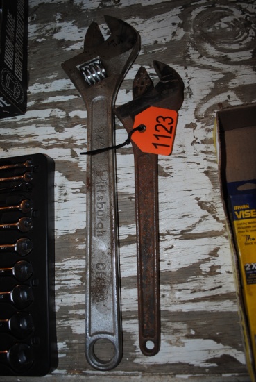 18" Crescent wrench & 24" crescent wrench