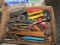 Wrenches, tin snips, side cutters, screw drivers, tap and dye set, thread chasers and more