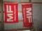 Massey Ferguson advertising flags/banners (2)