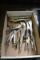 Vise Grip clamping pliers, various sizes; includes 2 new long nose ones