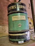 Collectible Cities Service 15 gallon oil drum