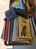 Honda motorcycle manuals/books, various years and models