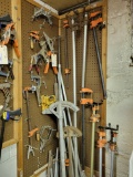 Large clamps, some 6ft, 28