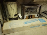 Turco and Yuasa kerosene heaters and MW Signature electric perimeter wall heater