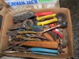 Wrenches, tin snips, side cutters, screw drivers, tap and dye set, thread chasers and more