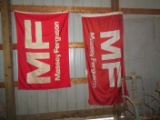 Massey Ferguson advertising flags/banners (2)