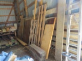 Large assortment of wood; lots of home sawed, weathered, used, reclaimed, slab, Large 16ft+ 6x6 and