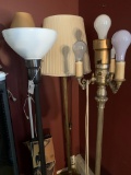 Magnifier lamp and floor lamps