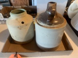 Crock jug and jar