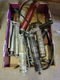 Assorted grease guns (7)