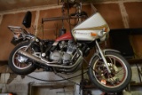 1980 Yamaha 650 Windjammer II Motorcycle, windshield, lights, high back rest, luggage rack, shows 21
