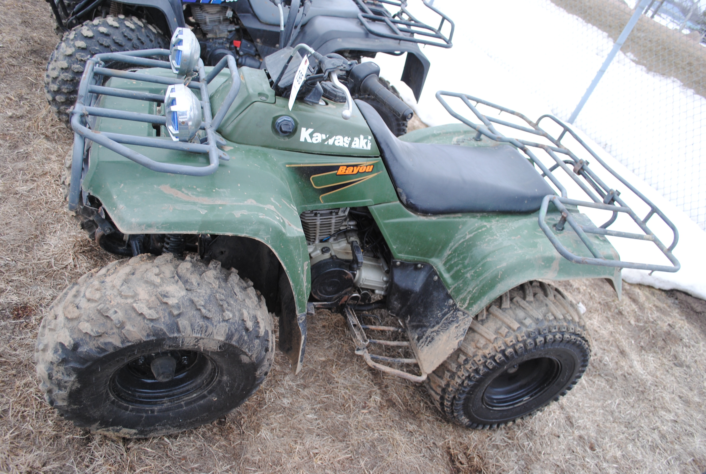 Kawasaki Bayou 200, like new tires, owner states | Proxibid