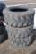 Set of 4 10-16.5 Bobcat brand skidloader tires (sell as set)