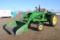 John Deere 3010 Tractor with John Deere 46A Loader, gas, 540 pto, 3-point, quick hitch, single hydra
