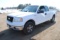 2006 Ford F150, extended cab, 5.4 Triton, automatic, power windows & locks, after market back-up cam