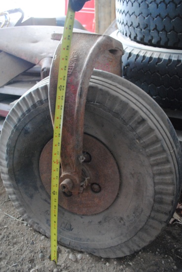 Tricycle Front End, 30" high, poor tire