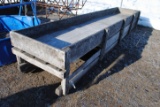 15.5'x3' Wooden Feed Bunk