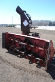 Red Devil 9664D Snowblower, 8', hydraulic spout and hydraulic turn, 540 pto, gear box is full of oil