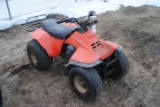 Suzuki? 4-Wheeler with Honda GC160 5.0 motor (which is a replacement), owner states runs but does no