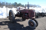 Farmall 'H' Tractor, narrow front, new battery, 5.5-16 Firestone fronts, 11-38 rears, Serial No. 586