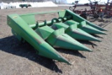 John Deere 444 4-row corn head, 38