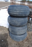 Set of 4 Goodyear implement tires 12.5-15L (sell as set)