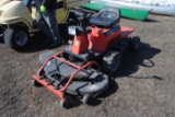 Agco Allis 1313H mower, battery is weak but owner says it should run, extra blades & manual in offic