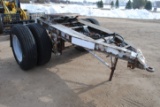 Semi Trailer Dolly with single axle dolly, pintle hitch