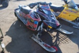 2010 Ski-doo Snowmobile, 550 fan cooled, owner states about 2,800 miles and ran last year, key in of
