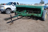 John Deere 8300 Grain Drill with grass seeder, 10', double disc, hydraulic lift, no cylinder, 7