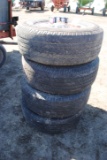 Goodyear 265/70/R18 tire on 8-bolt Chevy rim