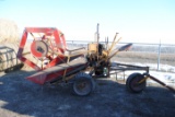 Owatonna Swather, 9' cut, self-propelled, with Wisconsin engine, owner states the motor runs