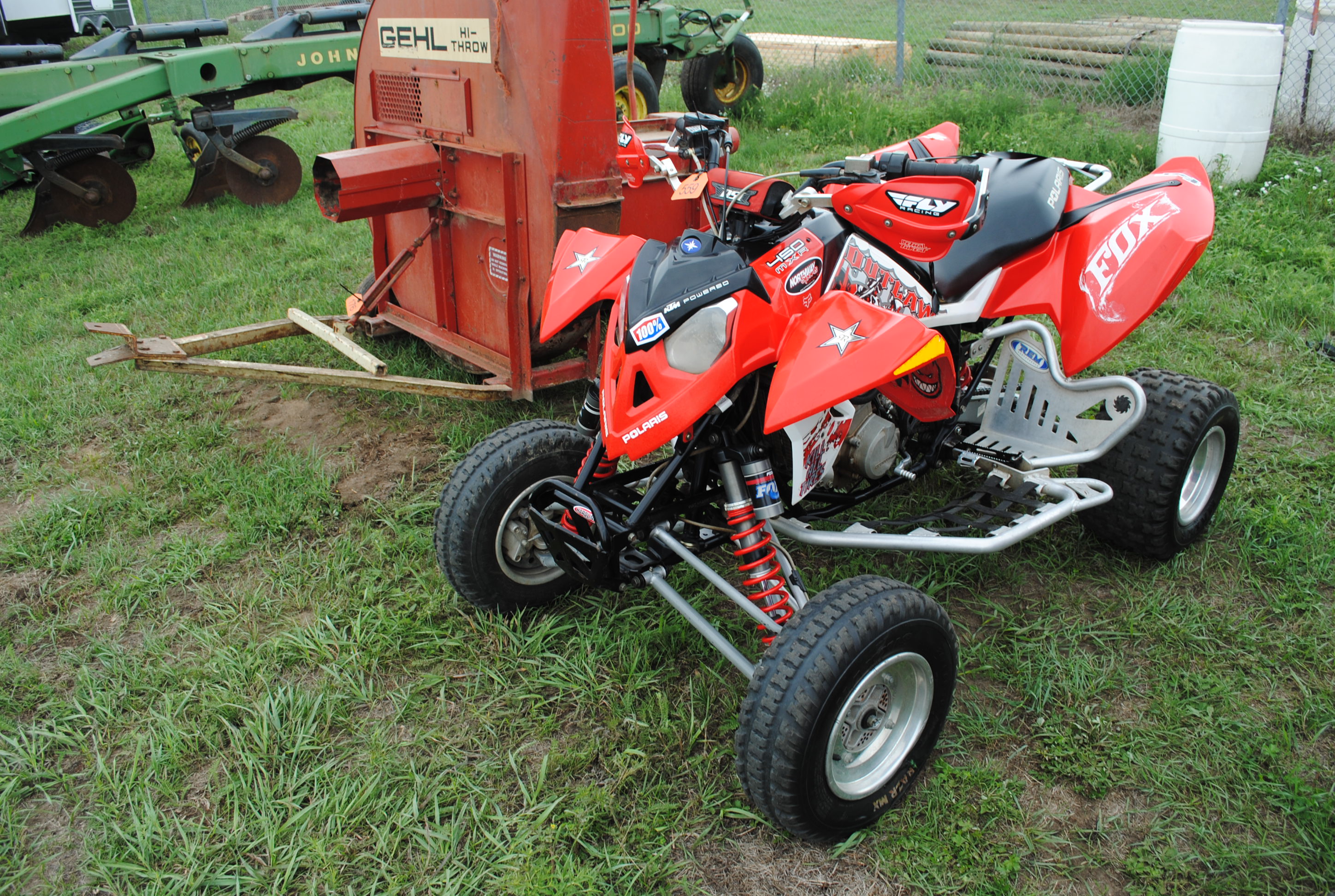 2008 Polaris Outlaw 450 MXR 4 wheeler KTM Proxibid