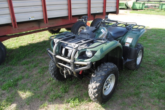 **2005 Yamaha Grizzly 660 4-wheeler, shows 1,173 miles, runs & drives, REGISTRATION (Sales tax & tit