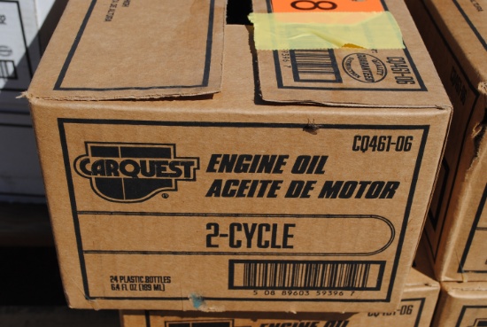 2 Boxes of (24) 6.4 oz. 2-cycle motor oil (sells 2 times the money)