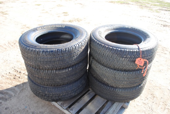 (6) LT245/75R17 tires (sell all for one money)