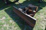 Dozer blade off a 860 Case trencher