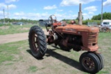 Farmall 'H' gas tractor, nf, non-runner, 5.50-16 fronts, 12.4-38 rears, Serial No. 266055