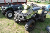 **Polaris Sportsman 500 4-wheeler, has winch, shows 2,570 miles, electric start does not work but wi