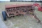 International 10-1/2' Grain Drill with grass seeder, double disc