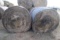 4 Round Bales of 4'x5' net wrapped grass hay, sell 4 times the money