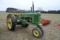 John Deere 'B' tractor, narrow front, single hydraulic, 540 pto, 5.50-16 fronts and 11.2-38 rears (l