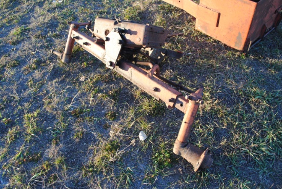 Wide front axle for WD or WD45