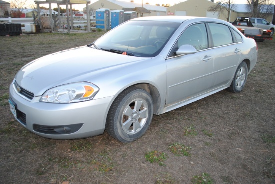 2010 Chevy Impala LT, 4-door, 3.5L, cloth interior, Flex Fuel, serviced 200 miles ago, was brought t