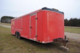 1988 International Enclosed Trailer, 24.5' long by 94