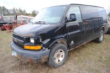2005 Chevy Express 2500 Van, 4.8 Vortec motor, non runner, needs tune-up, been parked for 2 years, T