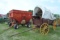 Covered wagon, measures 14.5